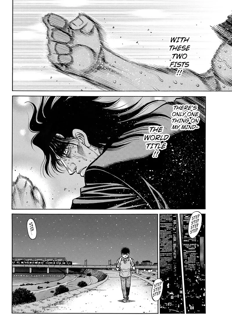 Hajime no Ippo Chapter 1445 page 14