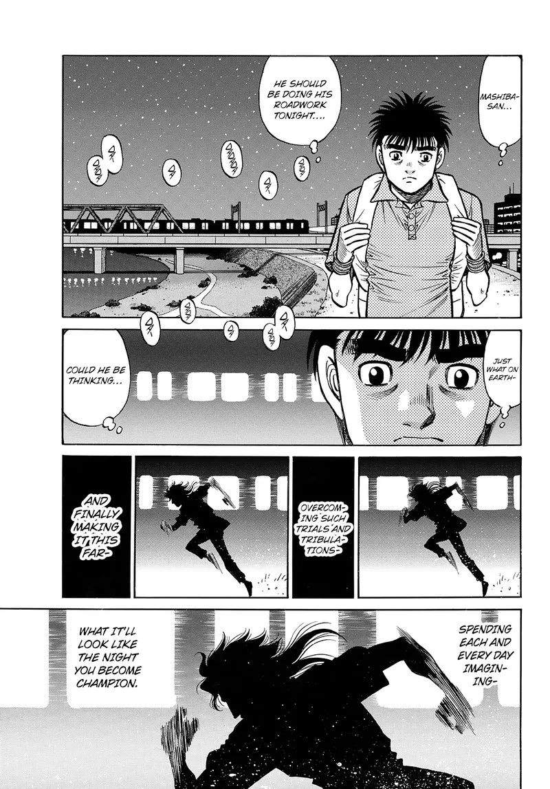 Hajime no Ippo Chapter 1445 page 15