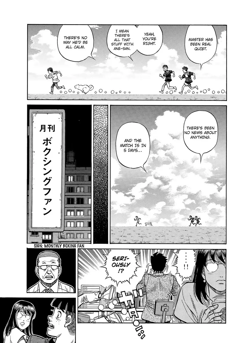 Hajime no Ippo Chapter 1445 page 18
