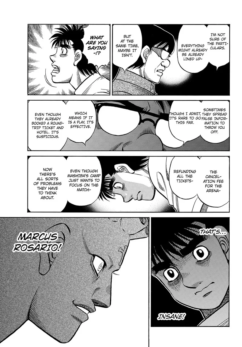 Hajime no Ippo Chapter 1445 page 9