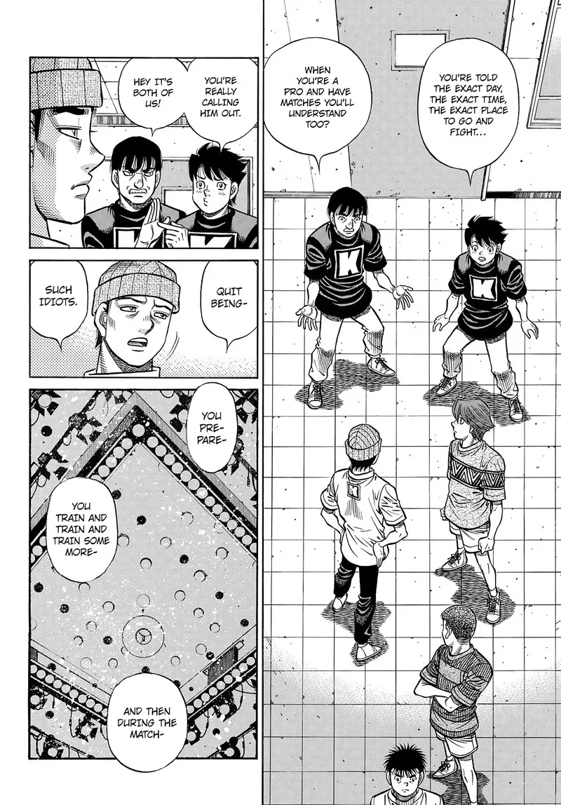 Hajime no Ippo Chapter 1445 page 2