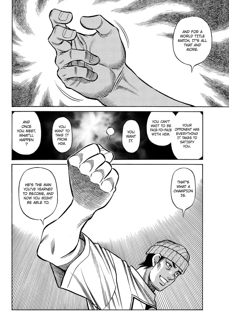 Hajime no Ippo Chapter 1445 page 4