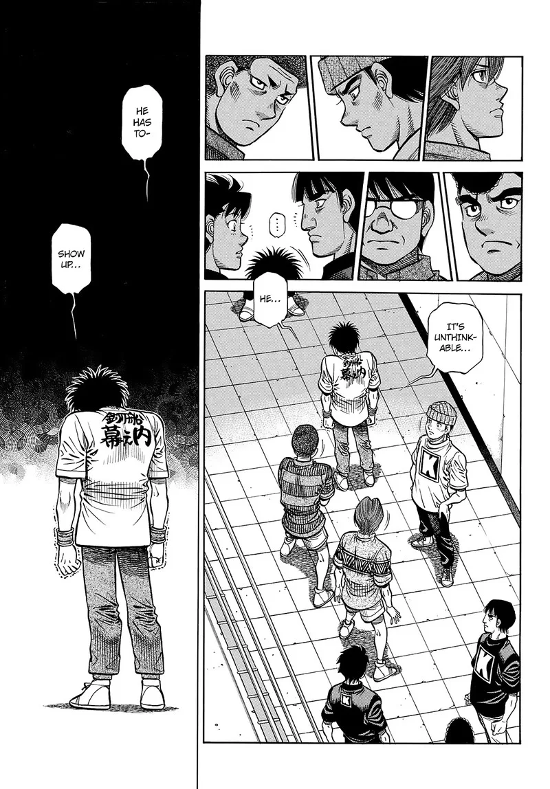 Hajime no Ippo Chapter 1445 page 7