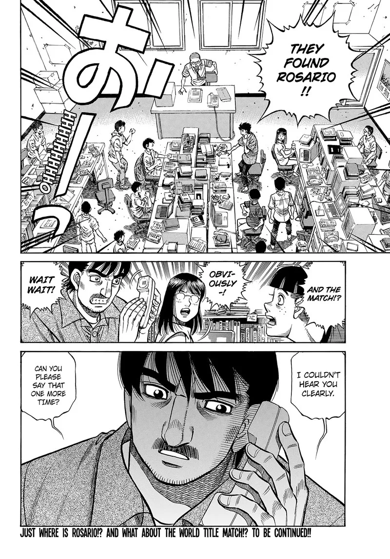 Hajime no Ippo Chapter 1445 page 19