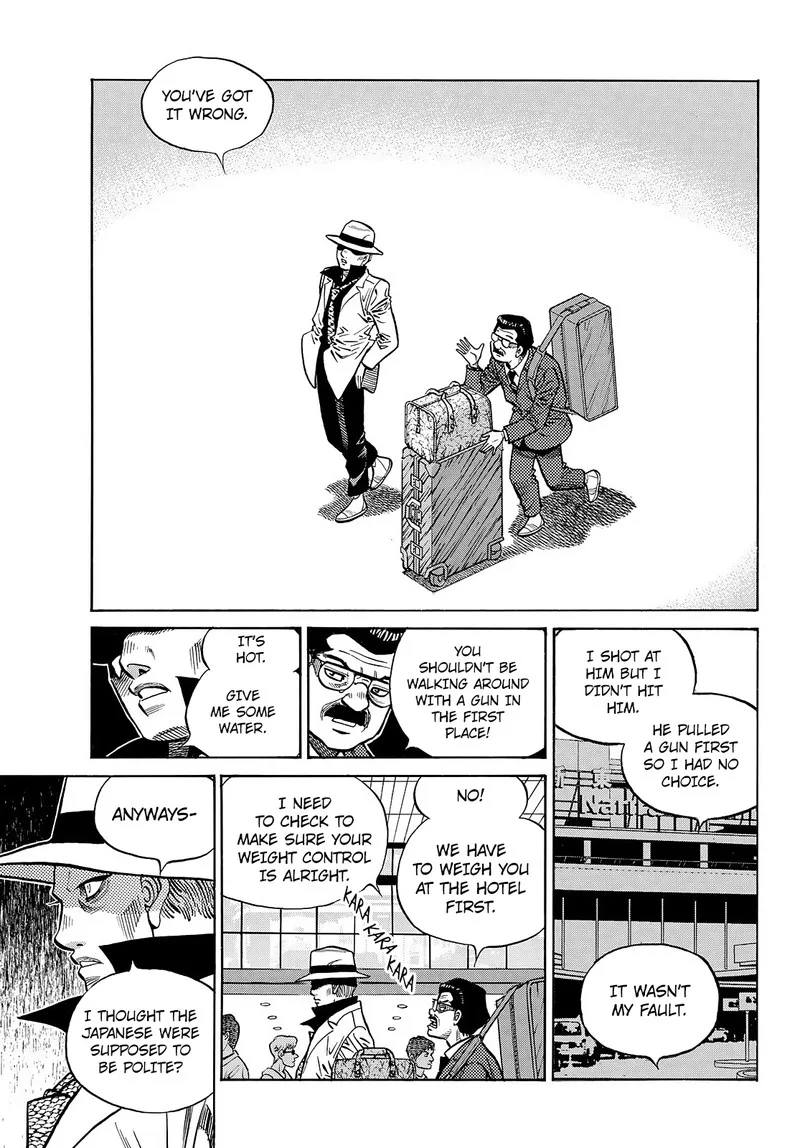 Hajime no Ippo Chapter 1446 page 5