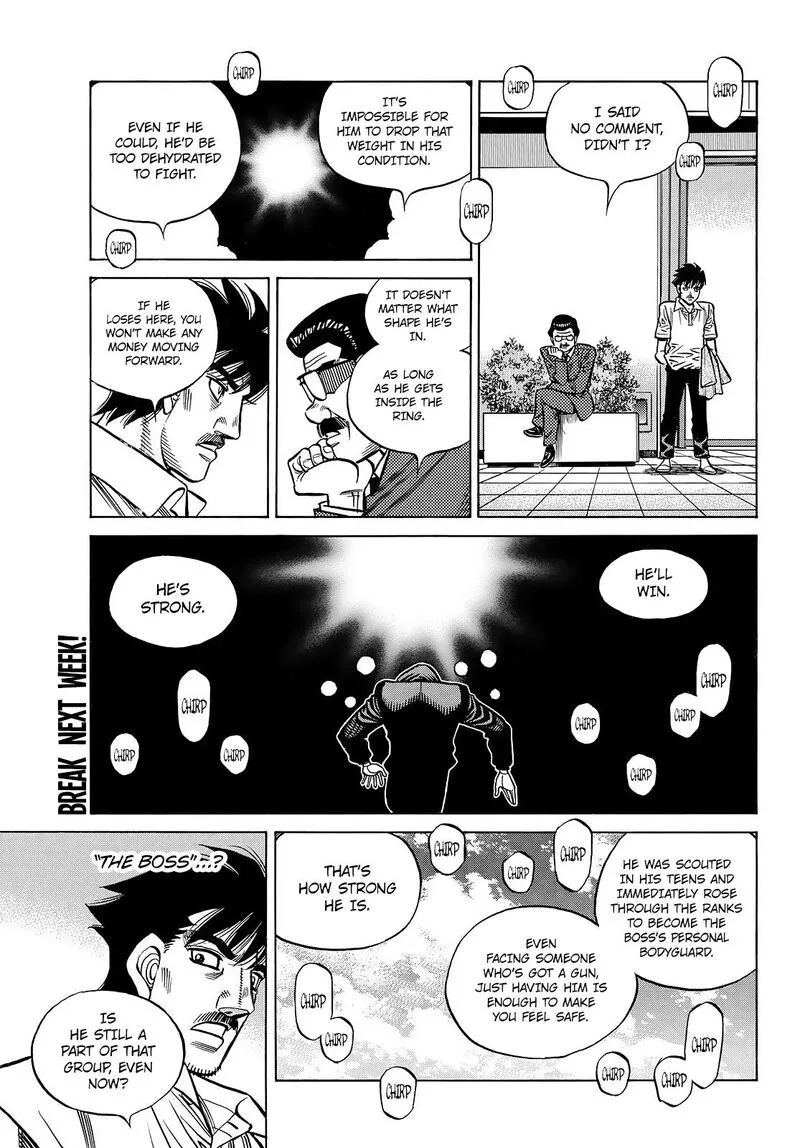 Hajime no Ippo Chapter 1447 page 12