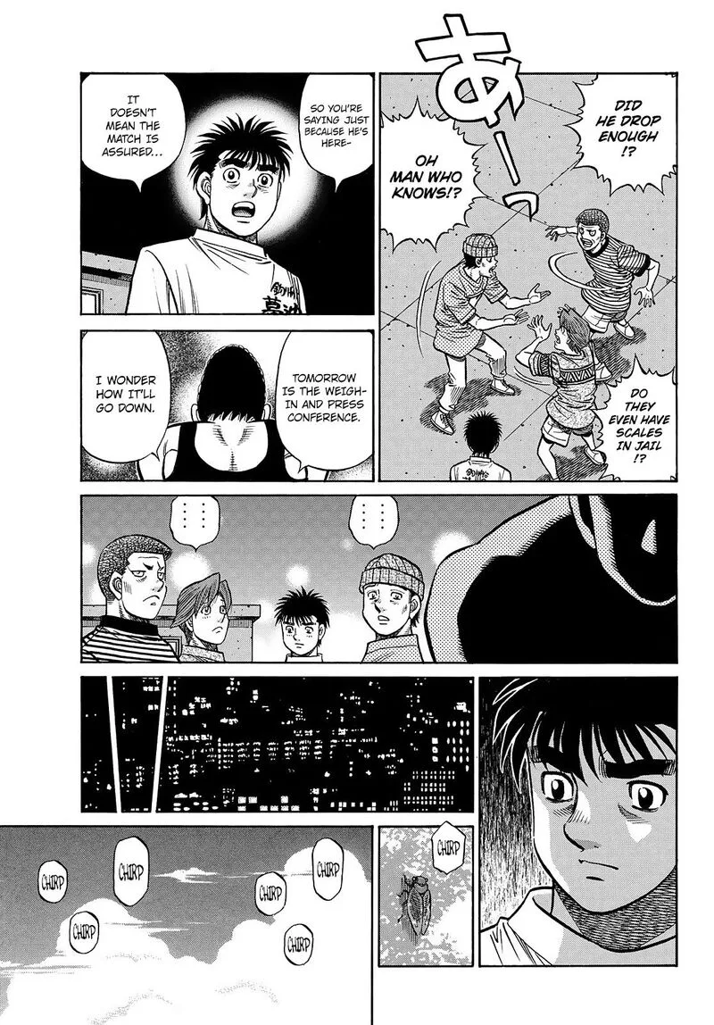 Hajime no Ippo Chapter 1447 page 3