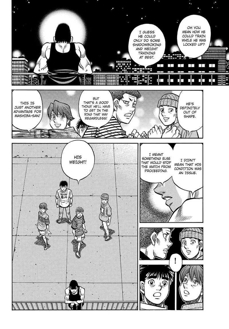 Hajime no Ippo Chapter 1447 page 2