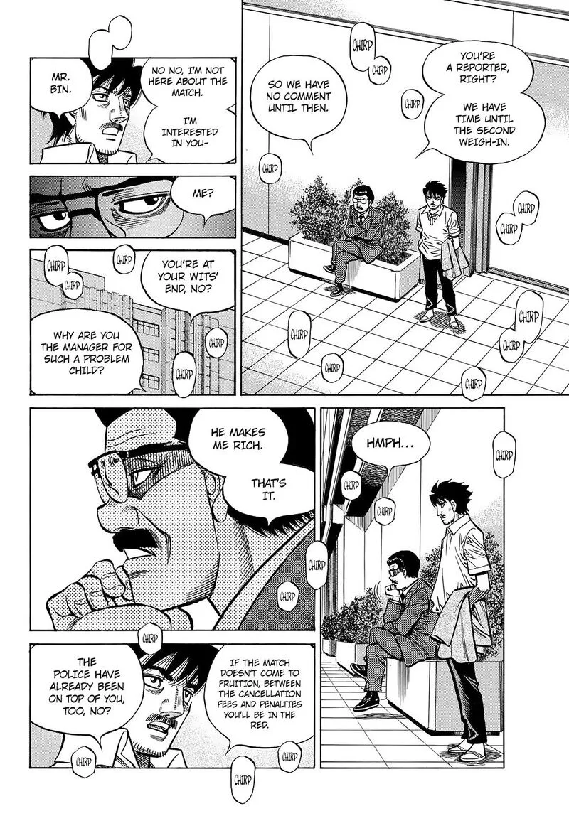 Hajime no Ippo Chapter 1447 page 11