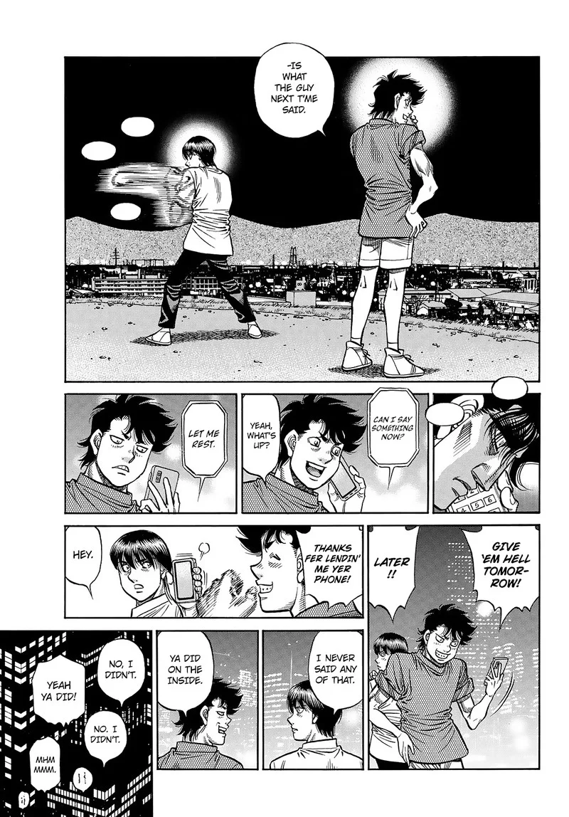 Hajime no Ippo Chapter 1448 page 11