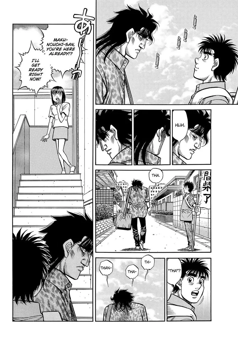 Hajime no Ippo Chapter 1449 page 8