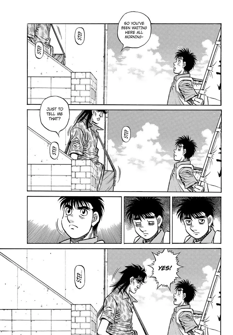 Hajime no Ippo Chapter 1449 page 7