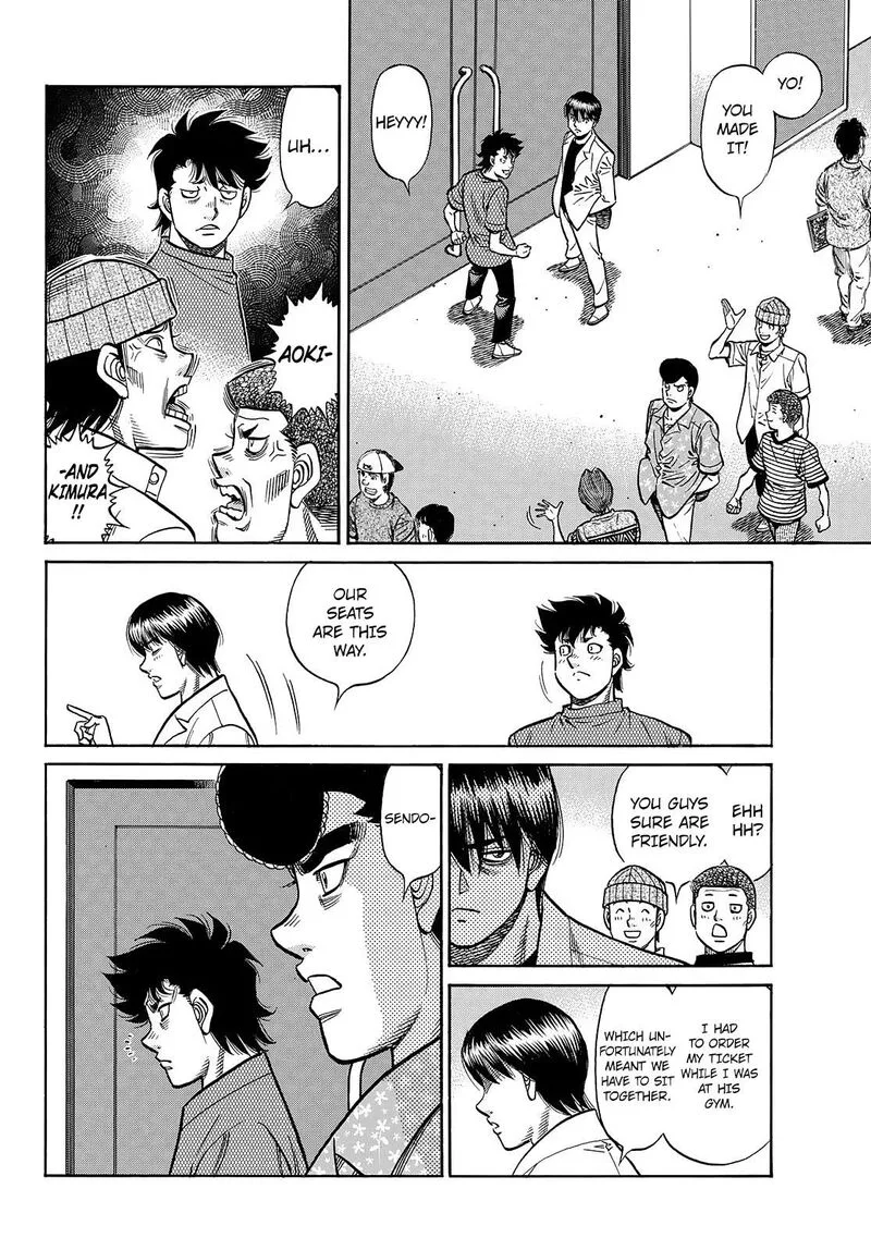 Hajime no Ippo Chapter 1450 page 2