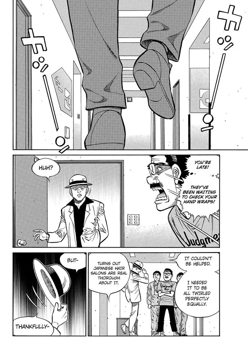 Hajime no Ippo Chapter 1450 page 8