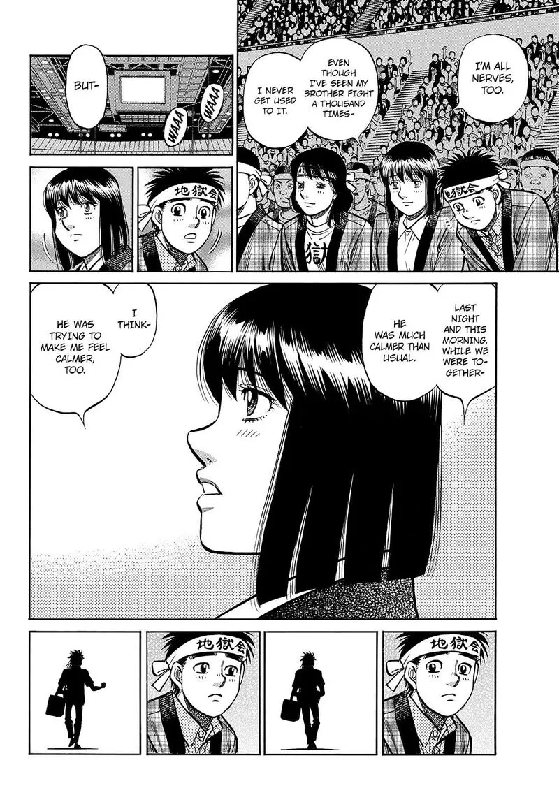 Hajime no Ippo Chapter 1450 page 6