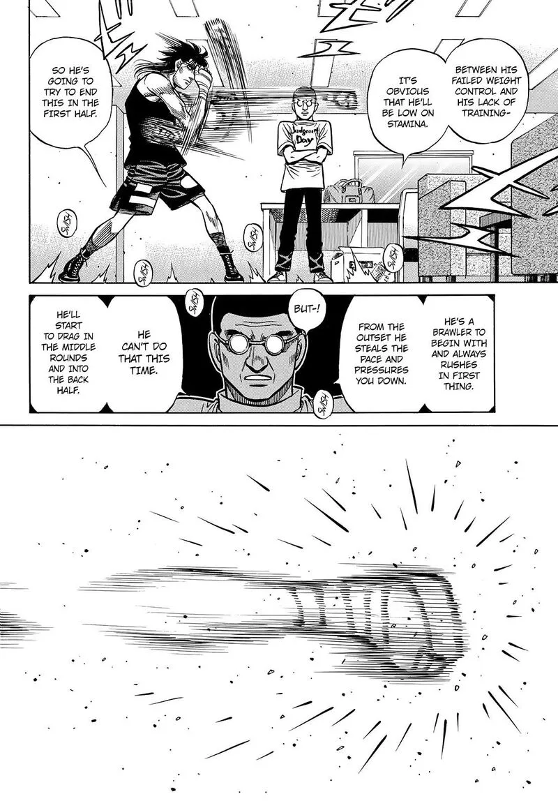Hajime no Ippo Chapter 1450 page 14