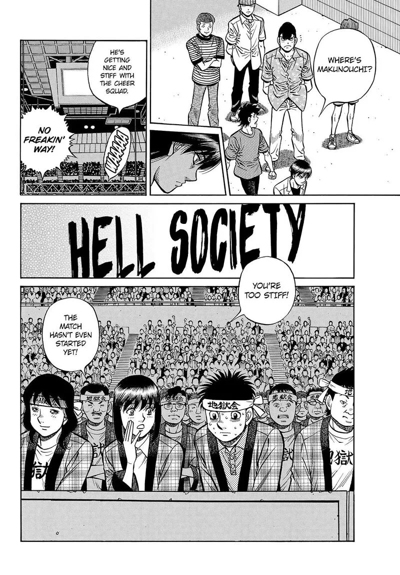 Hajime no Ippo Chapter 1450 page 4