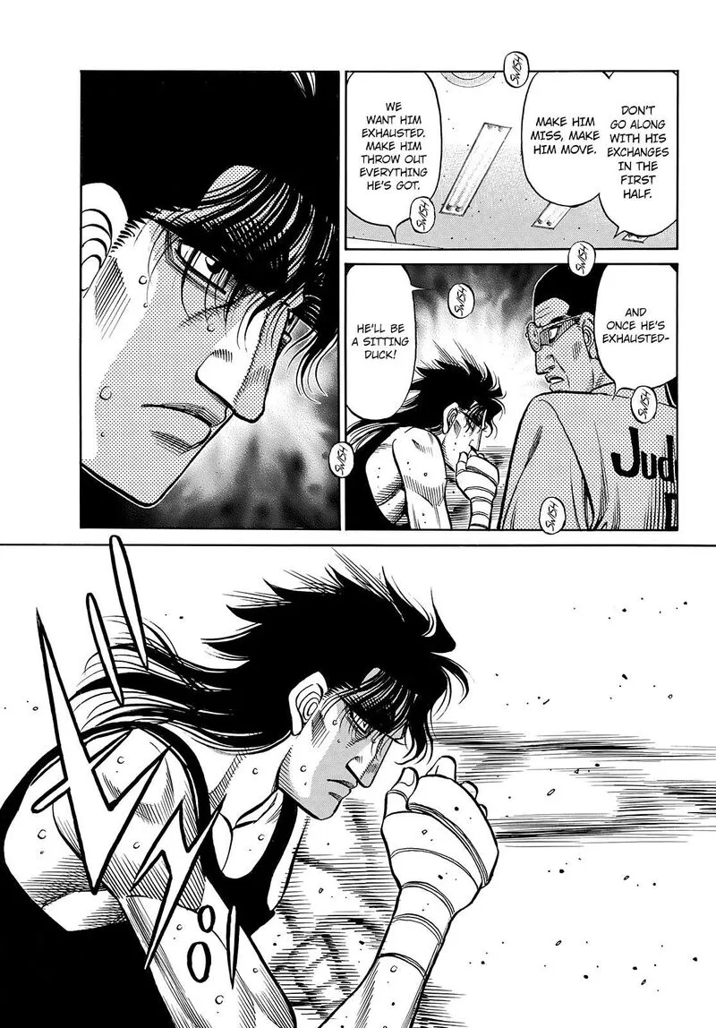 Hajime no Ippo Chapter 1450 page 15
