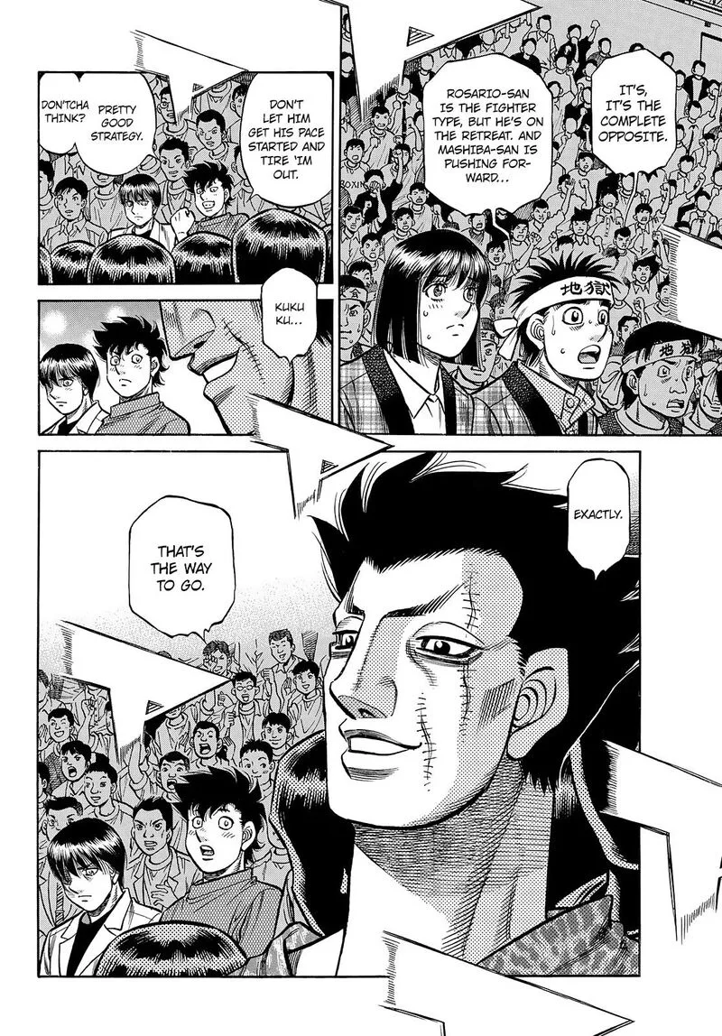 Hajime no Ippo Chapter 1453 page 6