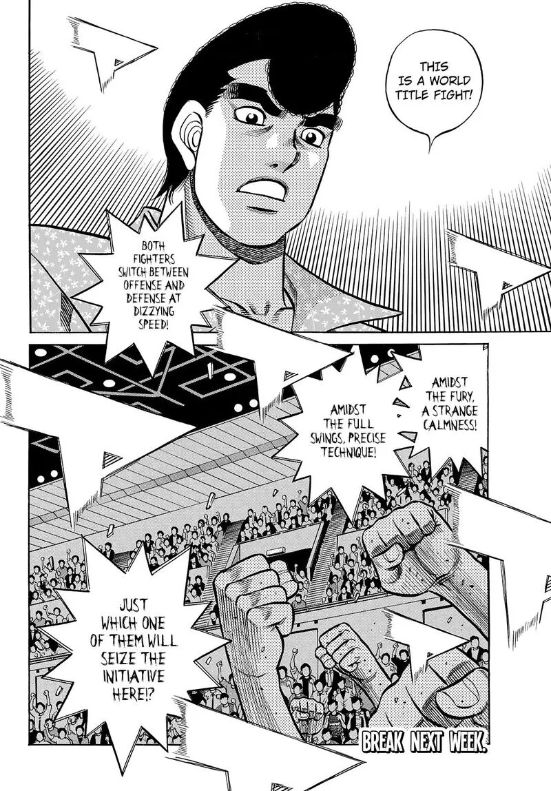 Hajime no Ippo Chapter 1453 page 18