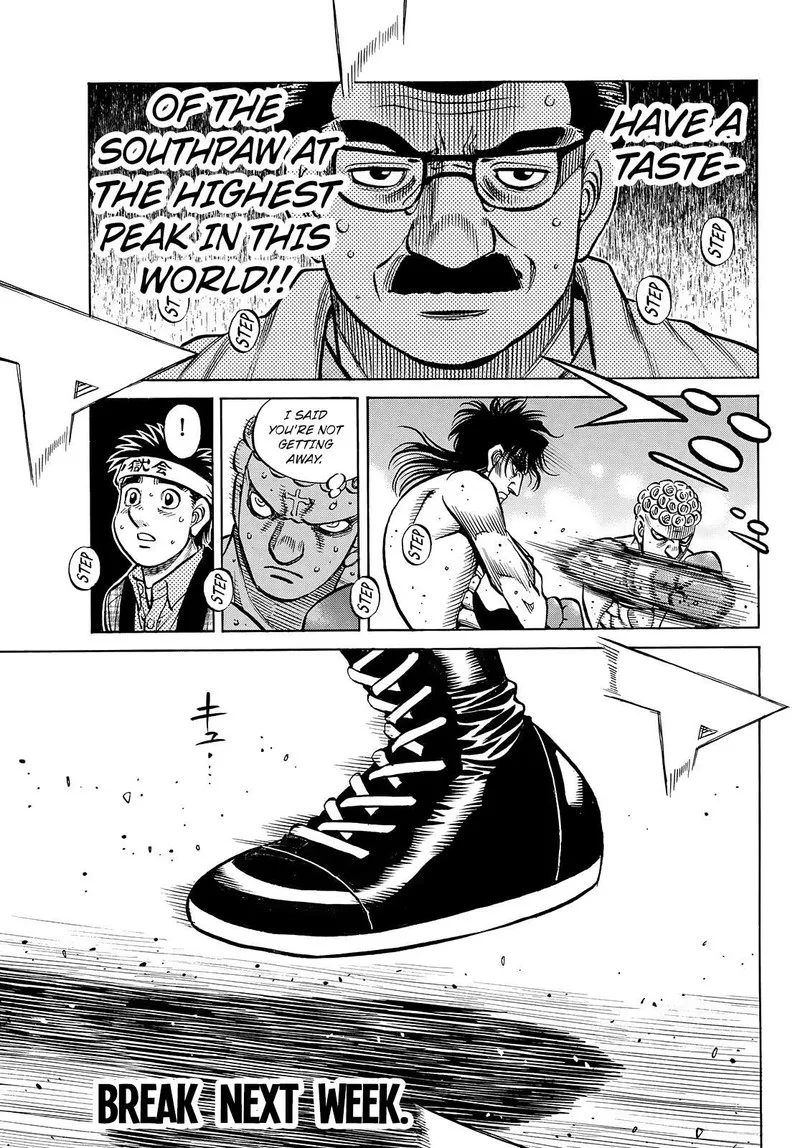Hajime no Ippo Chapter 1456 page 13