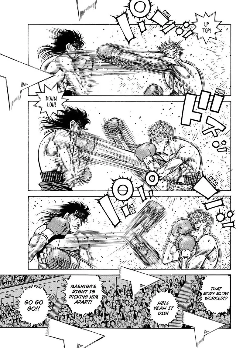 Hajime no Ippo Chapter 1457 page 13