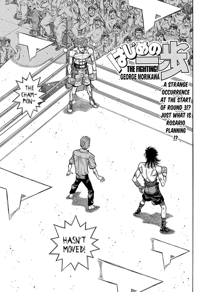 Hajime no Ippo Chapter 1459 page 1