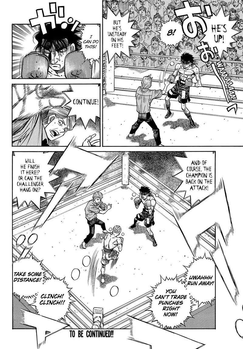 Hajime no Ippo Chapter 1460 page 15
