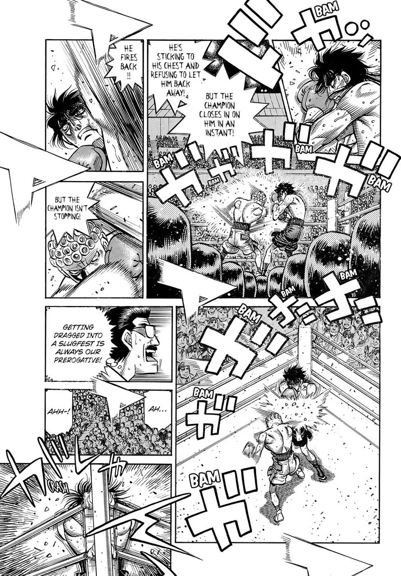 Hajime no Ippo Chapter 1461 page 4
