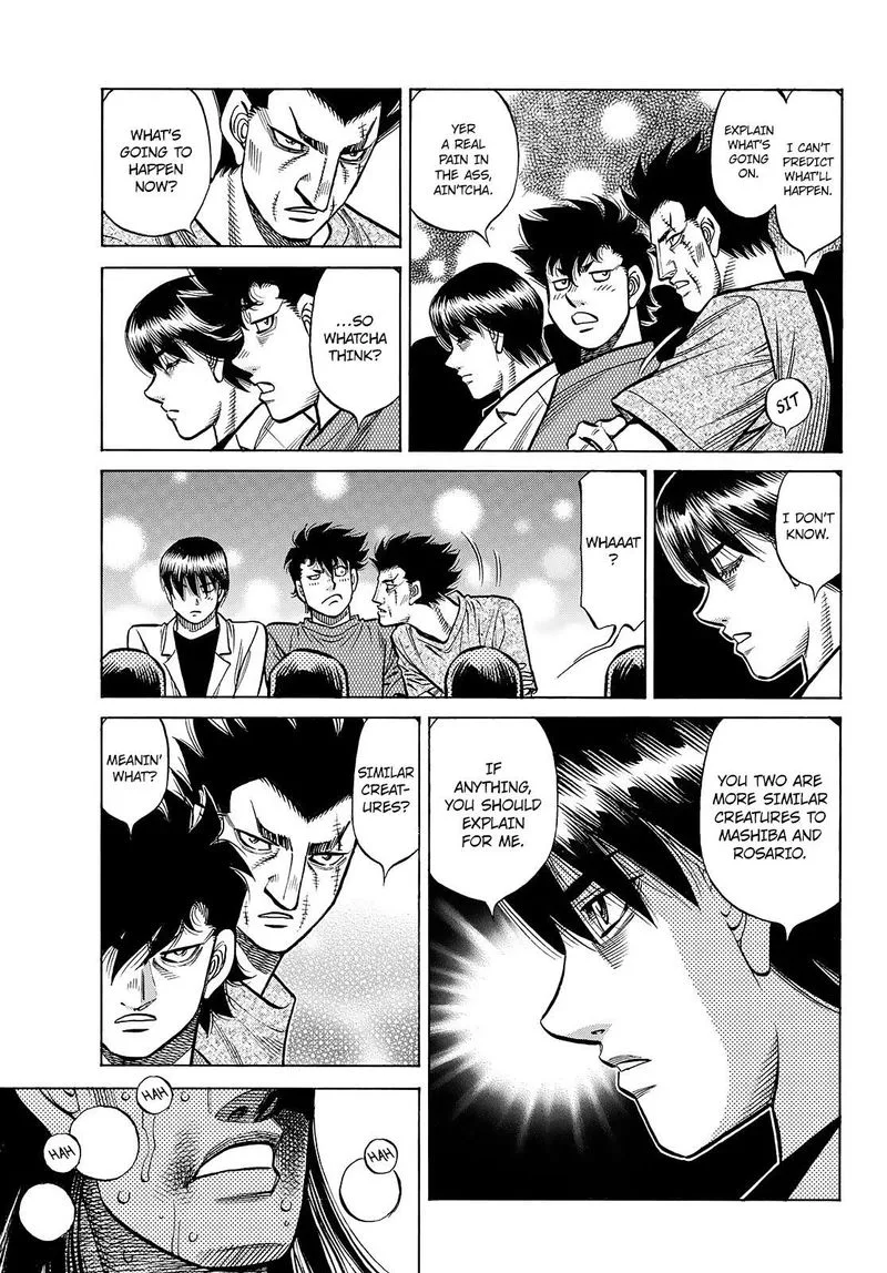 Hajime no Ippo Chapter 1462 page 4