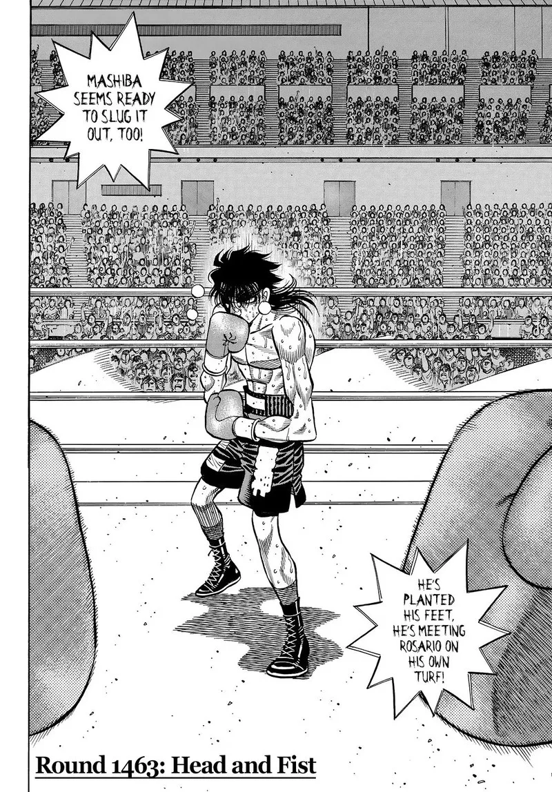 Hajime no Ippo Chapter 1463 page 3