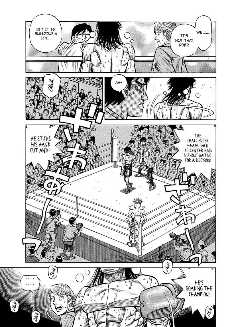 Hajime no Ippo Chapter 1464 page 11