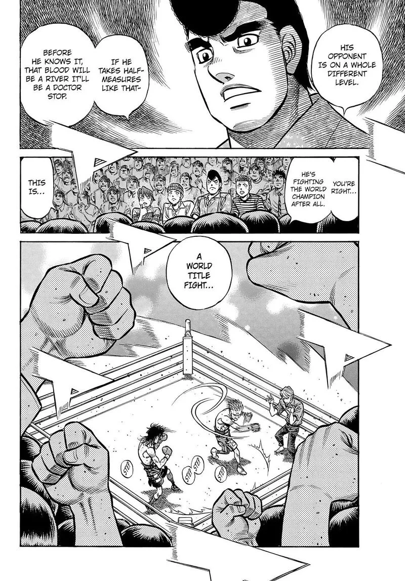 Hajime no Ippo Chapter 1465 page 6
