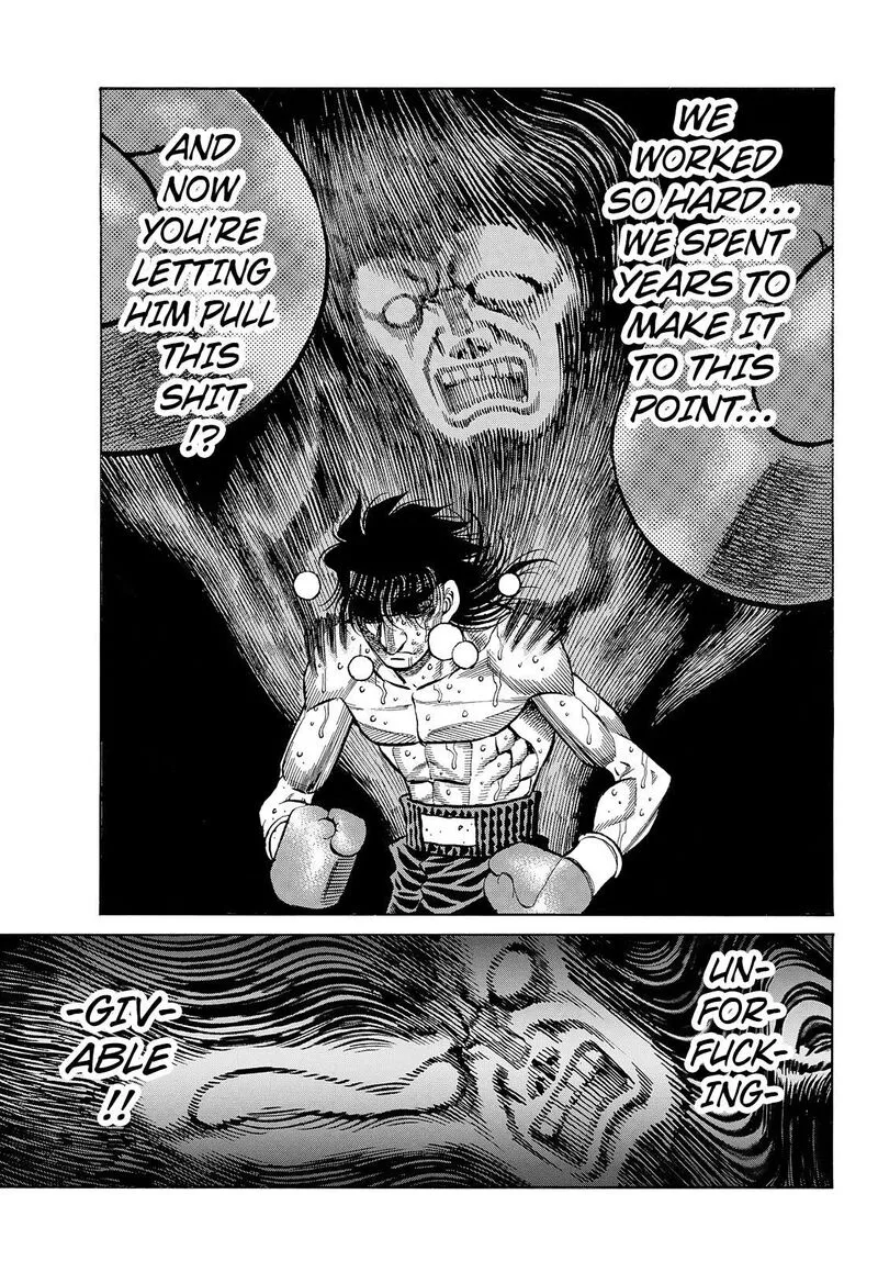 Hajime no Ippo Chapter 1467 page 6