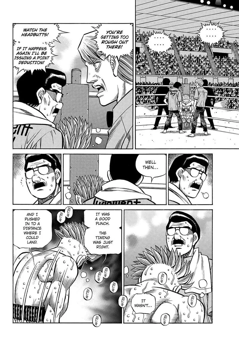 Hajime no Ippo Chapter 1469 page 4