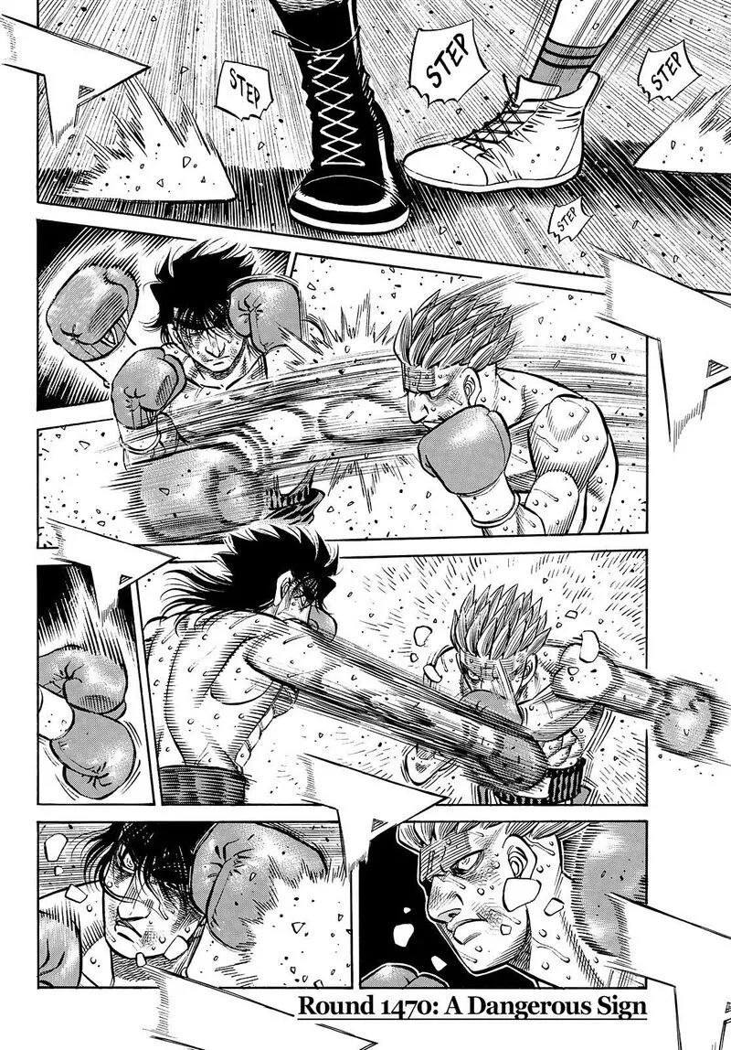 Hajime no Ippo Chapter 1470 page 3