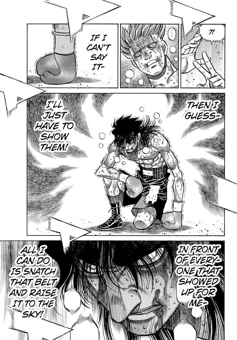 Hajime no Ippo Chapter 1472 page 14