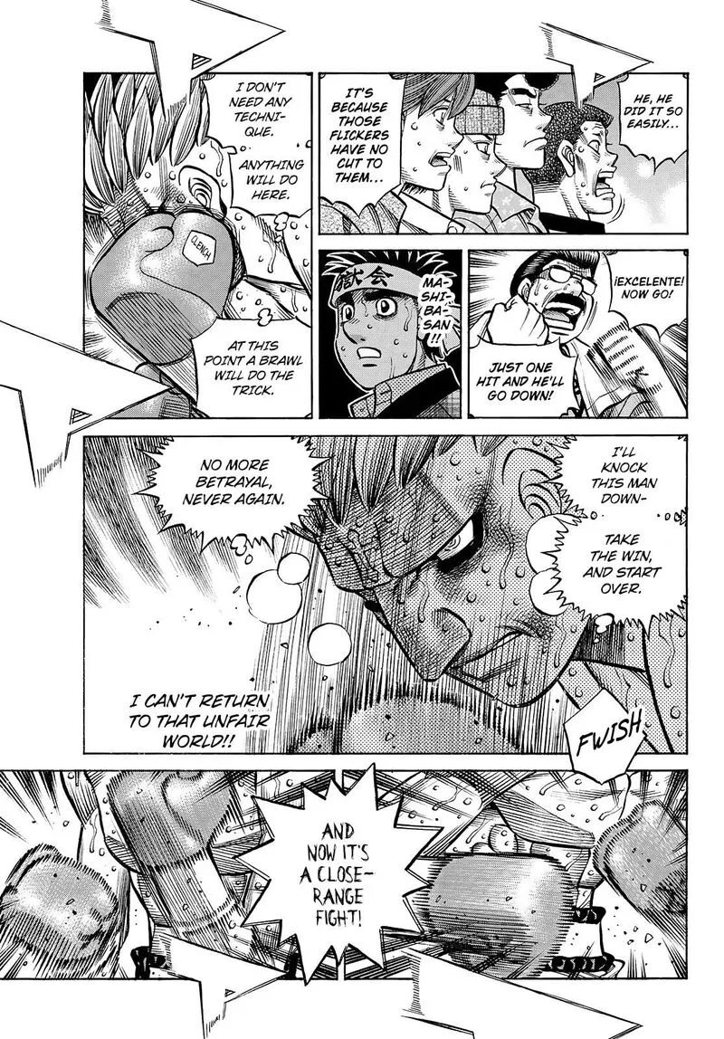 Hajime no Ippo Chapter 1474 page 6