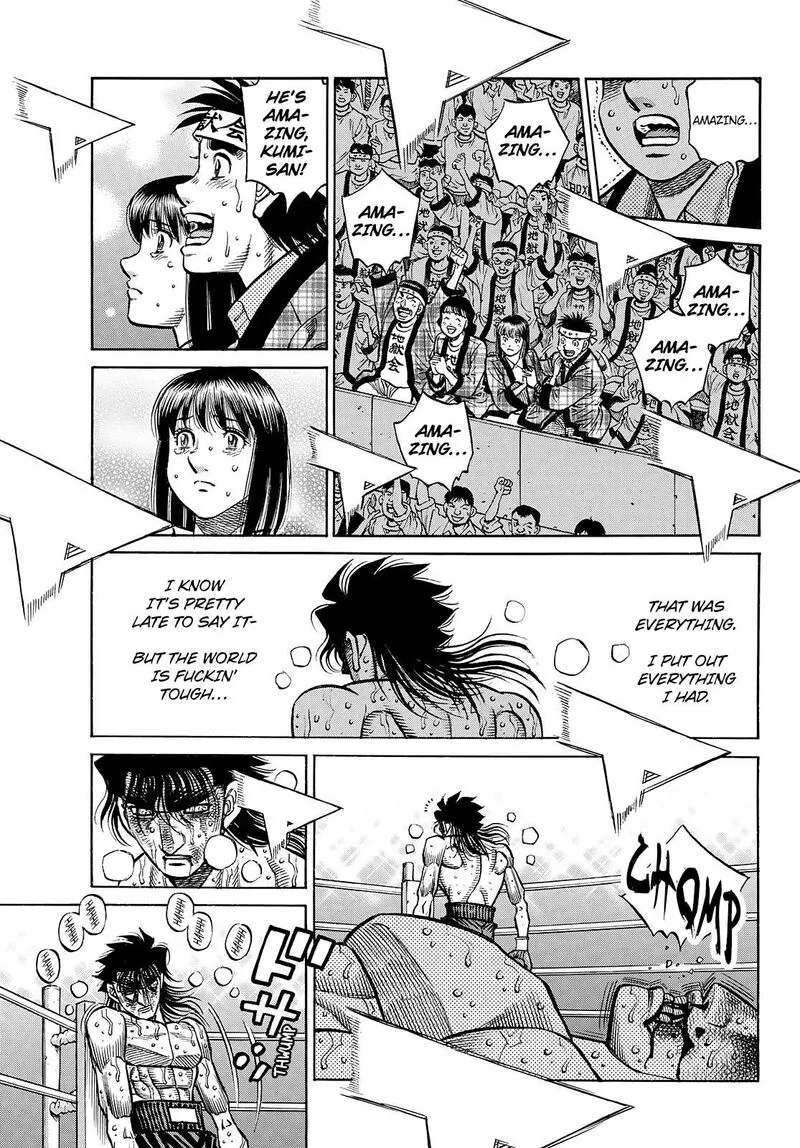 Hajime no Ippo Chapter 1475 page 11