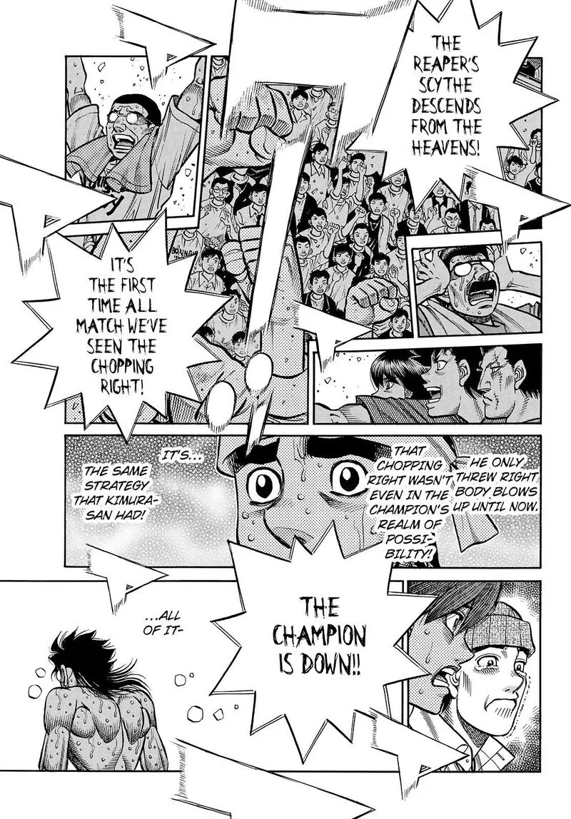 Hajime no Ippo Chapter 1475 page 9