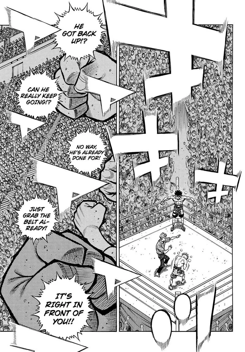 Hajime no Ippo Chapter 1478 page 4