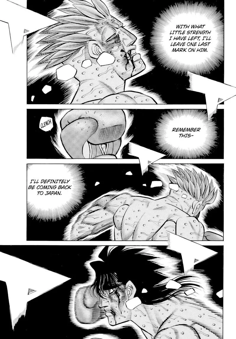 Hajime no Ippo Chapter 1480 page 1