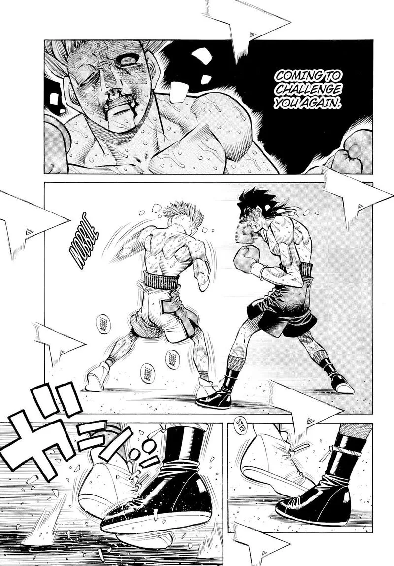 Hajime no Ippo Chapter 1480 page 5
