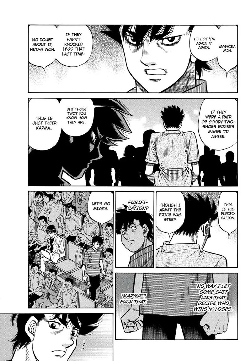 Hajime no Ippo Chapter 1482 page 5