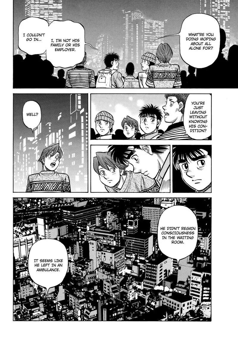 Hajime no Ippo Chapter 1482 page 14