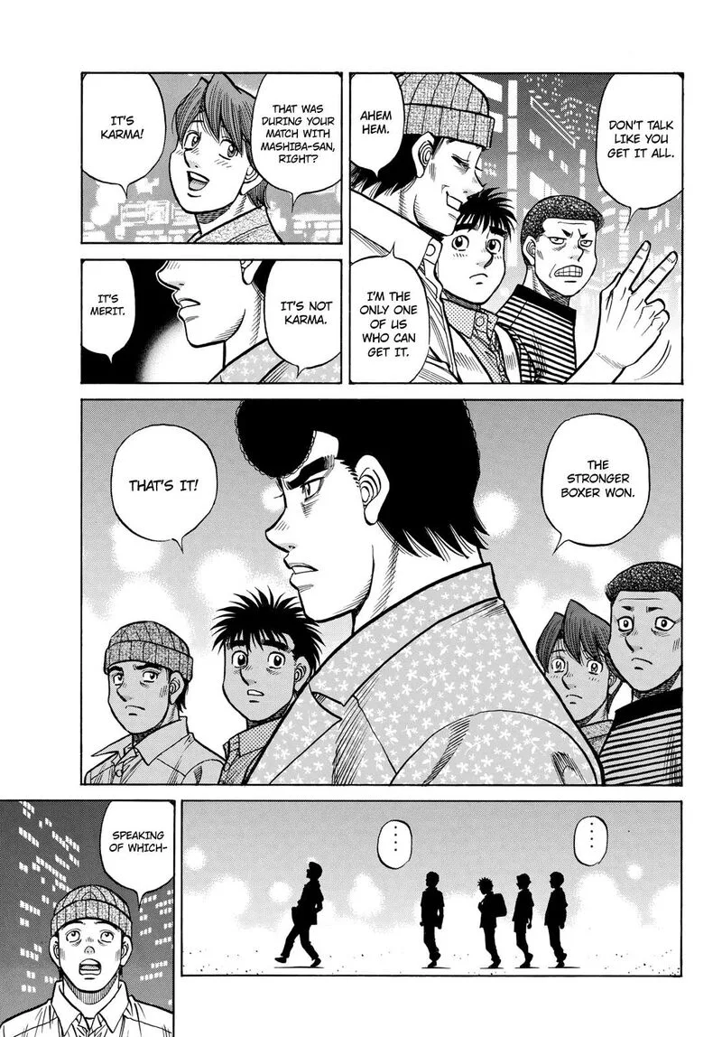Hajime no Ippo Chapter 1482 page 13