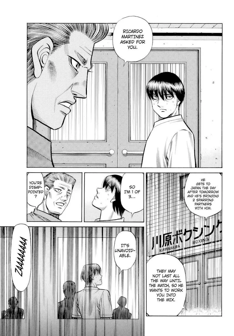 Hajime no Ippo Chapter 1484 page 6