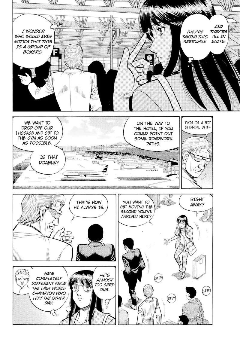 Hajime no Ippo Chapter 1485 page 5