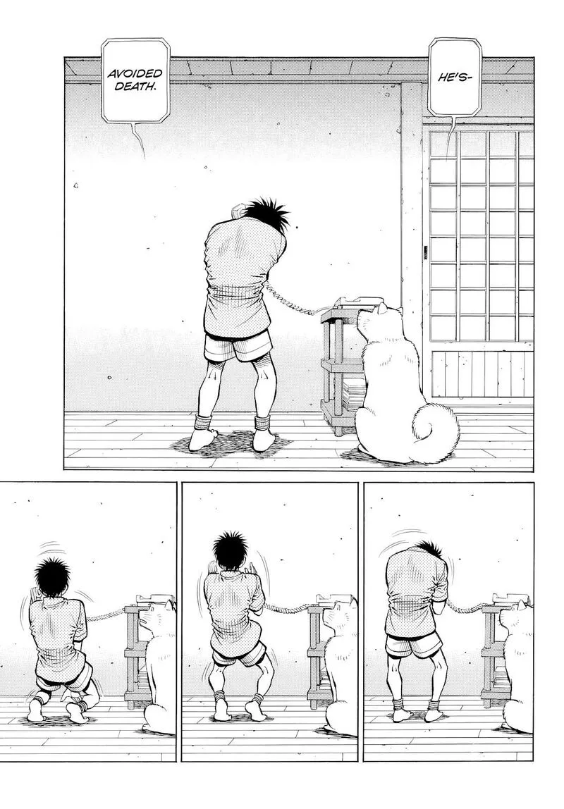 Hajime no Ippo Chapter 1485 page 8