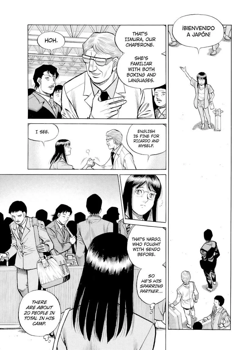 Hajime no Ippo Chapter 1485 page 4